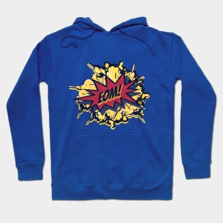 End of month comic book explosion Hoodie